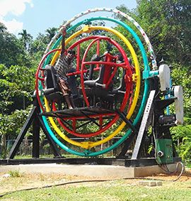 June 2016 Indian Mini Ferris wheel ride